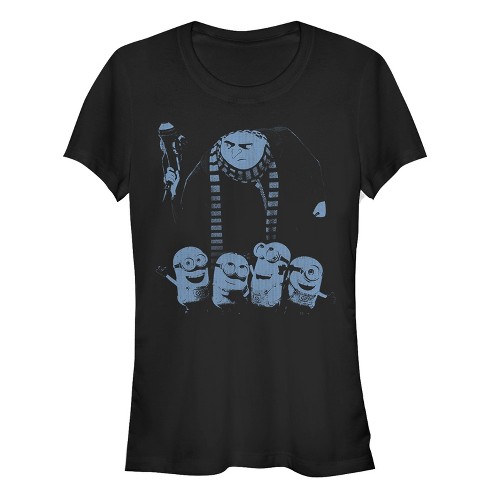 Juniors Womens Despicable Me Gru Minion Shot T-Shirt - image 1 of 3