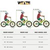 Kids Bike, 18 Inch Children Bicycle for Boys Girls Ages 5-10 Years Old, Rider Height 42-52 Inch, Coaster Brake (Red) - 4 of 4