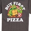 Men's - Teenage Mutant Ninja Turtles - But First Pizza Short Sleeve Graphic T-Shirt - 2 of 4
