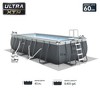 Intex 26363EH Ultra XTR 24ft x 12ft x 52in Outdoor Above Ground Rectangular Swimming Pool Set with 2 Lounge Pool Recliner Floats & 72 Can Cooler Float - 2 of 4