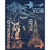 Men's Lightyear XL-01 Spaceship Blueprints T-Shirt - 2 of 4