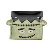 Transpac 12.25 Inch Halloween Frankenstein Platter with Spreader for Treats Snacks Indoor Parties Durable Dolomite Green Design - 3 of 4
