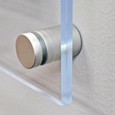 Black Acrylic Floating Wall Frames Set of Four