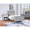 NicBex Twin/Full/Queen Modern Bed Frame with Wooden Reversible Panel Headboard,Simple Platform Bed for Kids Room,Bedroom - 2 of 4