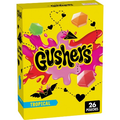 Gushers Valentine's Fruit Snacks - 11.44oz/26ct