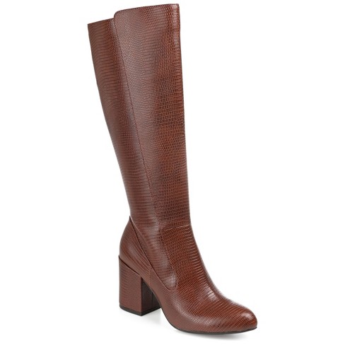 Journee Collection Women's Extra Wide Calf Spokane Boot