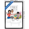 Trends International Bob's Burgers - Couch Framed Wall Poster Prints - 3 of 4