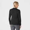 Wink Layers Women’s Long Sleeve Mock Neck Silky Tee - 2 of 4