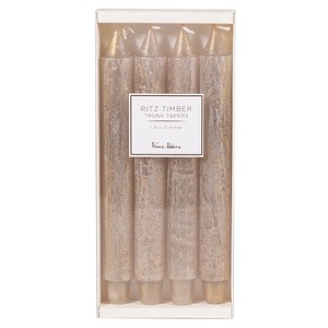 Sullivans Vance Kitira Timber Taper Set of 4 Candles - 1 of 1