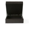 31" Tufted Storage Ottoman Bench with Hidden Compartment and Seating Function for Living Room -3irtyhousy - 2 of 4