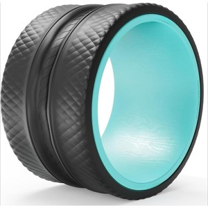 Back Roller for Pain Relief, Deep Tissue Massage Wheel & Yoga Stretcher - 1 of 4