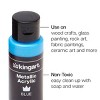 KINGART Acrylic Paint Set, 60ml, 12 Metallic Colors - 2 of 4