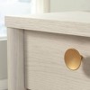 Dover Edge Vanity Silver Sycamore - Sauder: Makeup Dressing Table with Lighted Mirror, Laminated MDF - 4 of 4