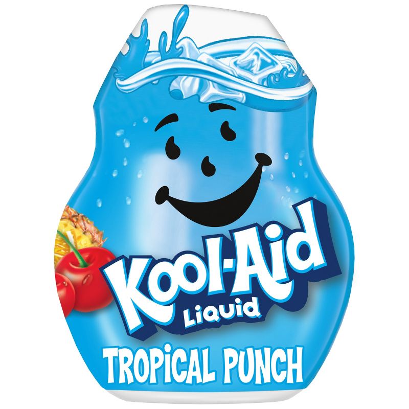 Kool-Aid Liquid Tropical Punch Drink Mix - 1.62 fl oz Bottle, 1 of 13