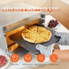 VEVOR Pizza Steel, 16" x 14.5" x 3/8" Pizza Steel Plate for Oven, Pre-Seasoned Carbon Steel Pizza Baking Stone with 20X Higher Conductivity - 3 of 4