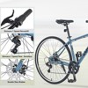 Aukfa  7-Speed Hybrid Bike - Aluminum Frame, Dual Disc Brakes, 700C Wheels - Men/Women's City Bicycle,Multiple Colors - 2 of 4