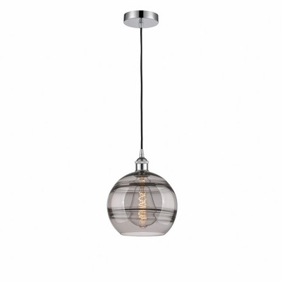 Rochester - 1 Light Cord Hung Mini Pendant In Industrial Style-11.63 Inches Tall and 10 Inches Wide