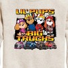 Boys' - Paw Patrol - Lil Pups Big Trucks Graphic Long Sleeve Fleece Sweatshirt - 2 of 4