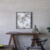 FONTOI Theodor Rectangle Antiqued Wall Mirror Black Metal Frame Decorative Accent for Bedroom Living Room or Entryway, Black, 22"*0.6"*31.9" - 3 of 4