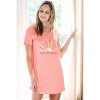 Hello Mello Women’s Let Me Sleep Lounge Sleep Shirt - 4 of 4