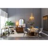 27inx37inIrrgeular Mirror with Wood Frame, Wall Mirror for Living Room Bathroom Entryway - 3 of 4
