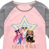 Girls' - LOL Surprise! - Girls Club Shirt Tail Raglan Graphic T-shirt - 2 of 4
