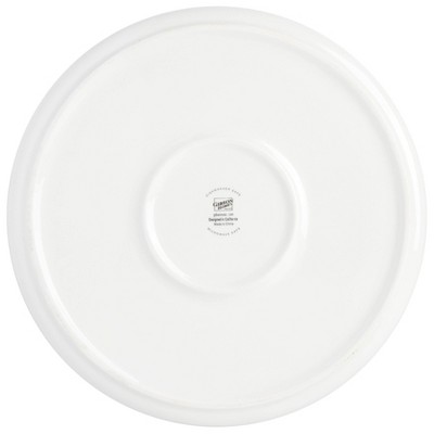 Oslo White Porcelain 16-Piece Dinnerware Set, Service for 4