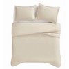 Badgley Mischka Sateen Duvet Cover Set - 4 of 4