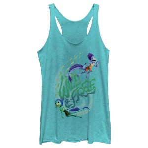 Women's Luca Wild & Free Racerback Tank Top - 1 of 4
