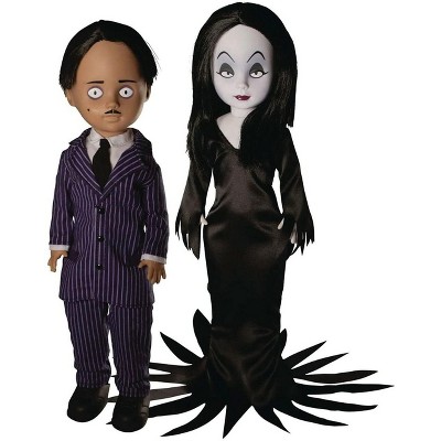 Mezco Toyz LDD Living Dead Dolls Presents The Addams Family | Gomez & Morticia