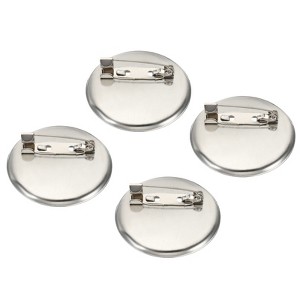 Unique Bargains Metal DIY Blankets Crafts Brooch Making Home Sewing Blank Trays Safety Pins 50 Pcs - 1 of 4
