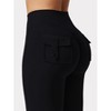 DOMETOUR Flare Leggings with Pockets for Women Yoga Leggings Workout Leggings - 3 of 3