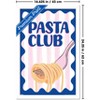 Trends International Reinders: Food - Pasta Club in Blue and Pink Framed Wall Poster Prints - 3 of 4