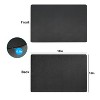 LunaLulinlk Coffee Maker Mat, Absorbent Rubber Backed Dish Drying Mat for Kitchen, 19 x 16", Black - 4 of 4