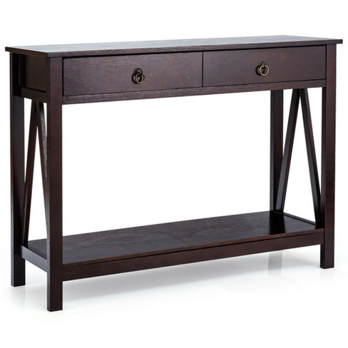 Costway Console Table Accent Sofa Side