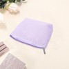 Unique Bargains Seersucker Stripes Makeup Bag 1 Pc - 3 of 4