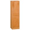 vidaXL Solid Teak Wood Bookshelf – Retro Style Freestanding 2-Shelf Organizer for Living Room, Study, Office - Brown, 11.8"x11.8"x43.3" - 4 of 4