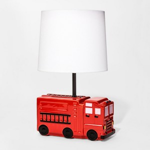 Firetruck Figural Table Lamp - Pillowfort , Size: No Bulb