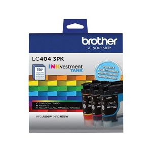Brother LC4043PKS Cyan/Magenta/Yellow Standard Yield Ink Cartridges 3/Pack - 1 of 4