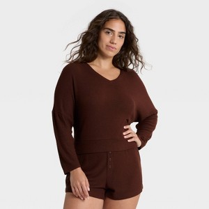 Women's Cozy Ribbed Pullover - Auden™ - 1 of 4