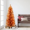 Puleo 4.5' Pre-lit Tinsel Artificial Christmas Tree with Clear Lights - 3 of 3