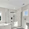 Cobbe High-Pressure Stainless Steel Shower System with ultra-thin 12-inch overhead rainfall,Handheld Spray,Tub Spout and Rough in-Valve - 3 of 4