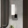 Livex Lighting Aero 1 - Light Sconce in  Black Chrome - 3 of 4
