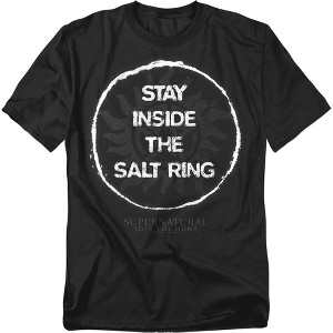 Men's Supernatural Stay Inside The Salt Ring T-Shirt - 1 of 4