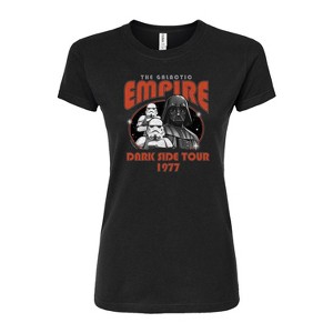 Women's - Star Wars - Empire Rock Tee Juniors Fitted Graphic T-Shirt - 1 of 2