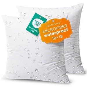 Phantoscope Waterproof Decorative Patio Square Pillow Inserts For ...