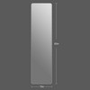 Cesicia Full Body round corner mirror for Living Room Bedroom Cloakroom, Wall hanging with hanging hole, Explosion-proof glass - 2 of 4
