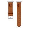 MLB Baltimore Orioles Apple Watch Compatible Leather Band 38/40/41mm - Tan - 2 of 4