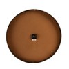 Storied Home Round Mirrored Metal Wall Clock, Gold Finish - 3 of 4