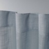 Set Of 2 Bella Sheer Hidden Tab Top Curtain Panels - Exclusive Home - image 3 of 4